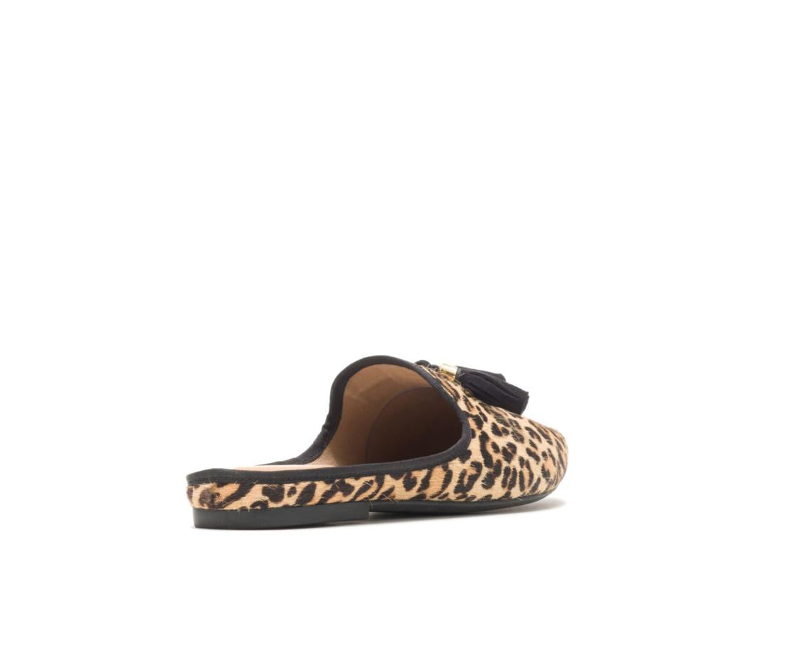 Women Flats &amp; Slip-Ons | Hush Puppies Sadie Tassel Mule Leopard Calf Hair