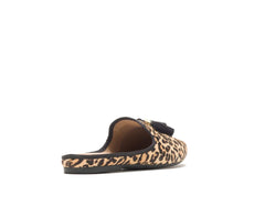 Women Flats &amp; Slip-Ons | Hush Puppies Sadie Tassel Mule Leopard Calf Hair