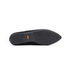 Women Flats &amp; Slip-Ons | Hush Puppies Sadie Tassel Slip-On Black Suede