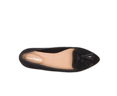 Women Flats &amp; Slip-Ons | Hush Puppies Sadie Tassel Slip-On Black Suede