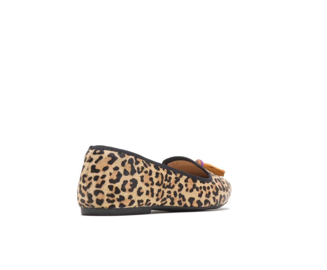 Women Flats &amp; Slip-Ons | Hush Puppies Sadie Tassel Slip-On Leopard Calf Hair