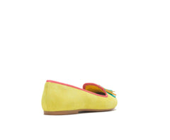 Women Flats &amp; Slip-Ons | Hush Puppies Sadie Tassel Slip-On Sun Yellow Suede