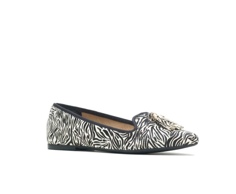 Women Flats &amp; Slip-Ons | Hush Puppies Sadie Tassel Slip-On Zebra Calf Hair