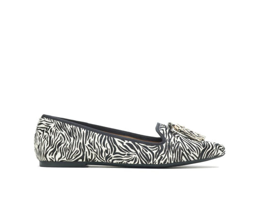 Women Flats &amp; Slip-Ons | Hush Puppies Sadie Tassel Slip-On Zebra Calf Hair