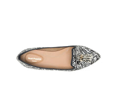 Women Flats &amp; Slip-Ons | Hush Puppies Sadie Tassel Slip-On Zebra Calf Hair