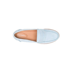 Women Flats &amp; Slip-Ons | Hush Puppies Wren Loafer Blue Dusk Suede