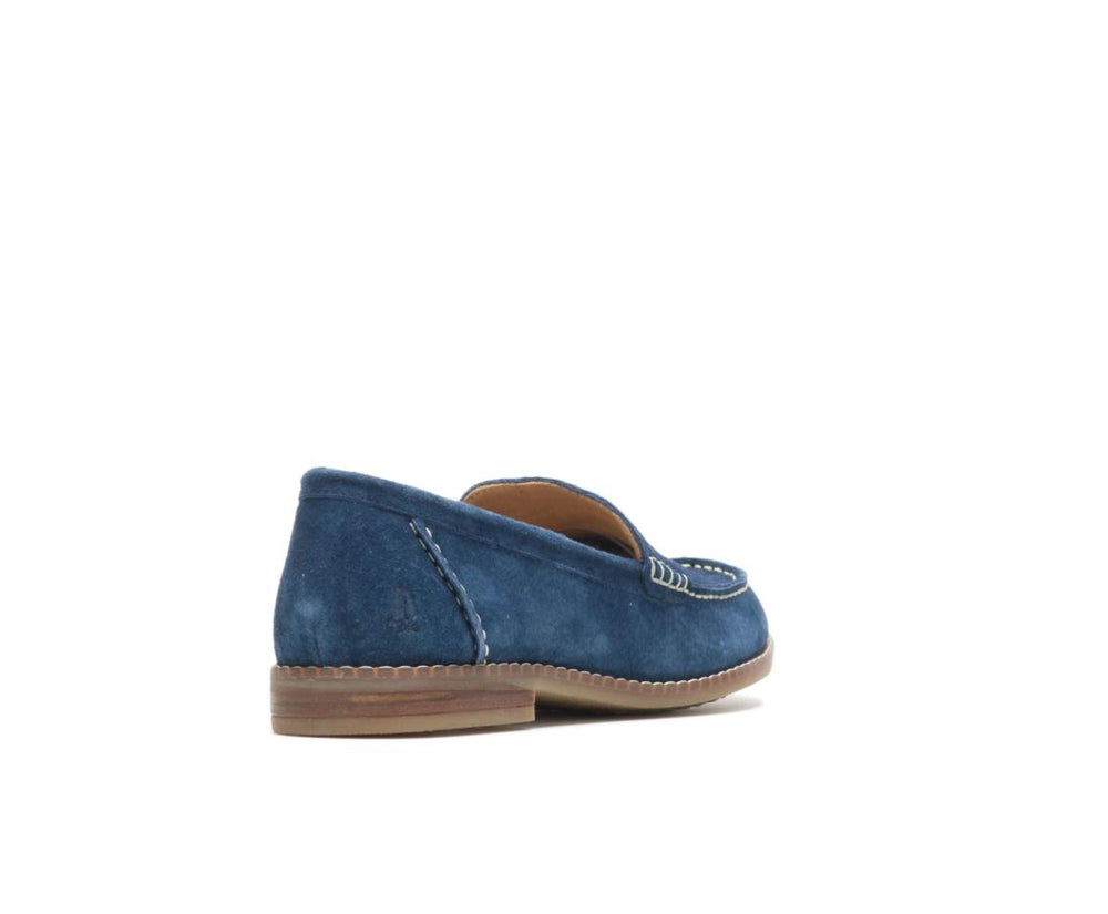 Women Flats &amp; Slip-Ons | Hush Puppies Wren Loafer Navy Suede