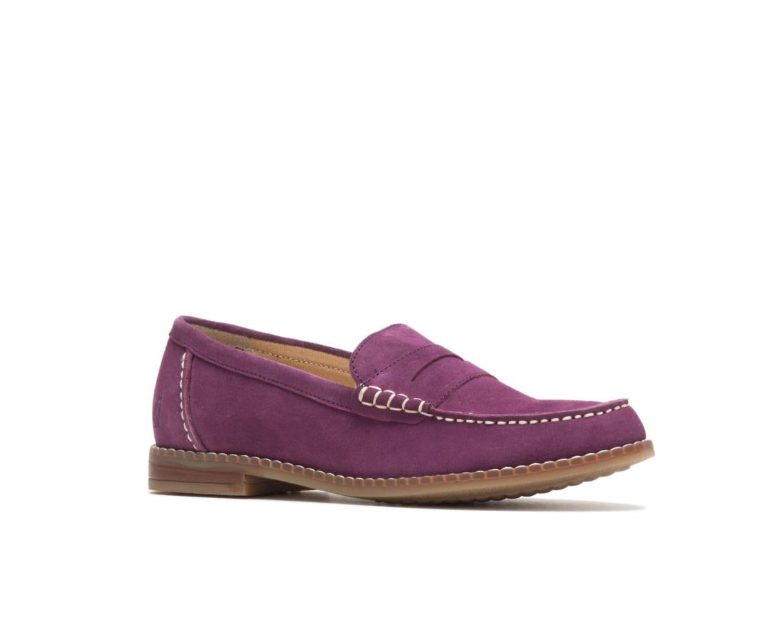 Women Flats &amp; Slip-Ons | Hush Puppies Wren Loafer Violet Suede