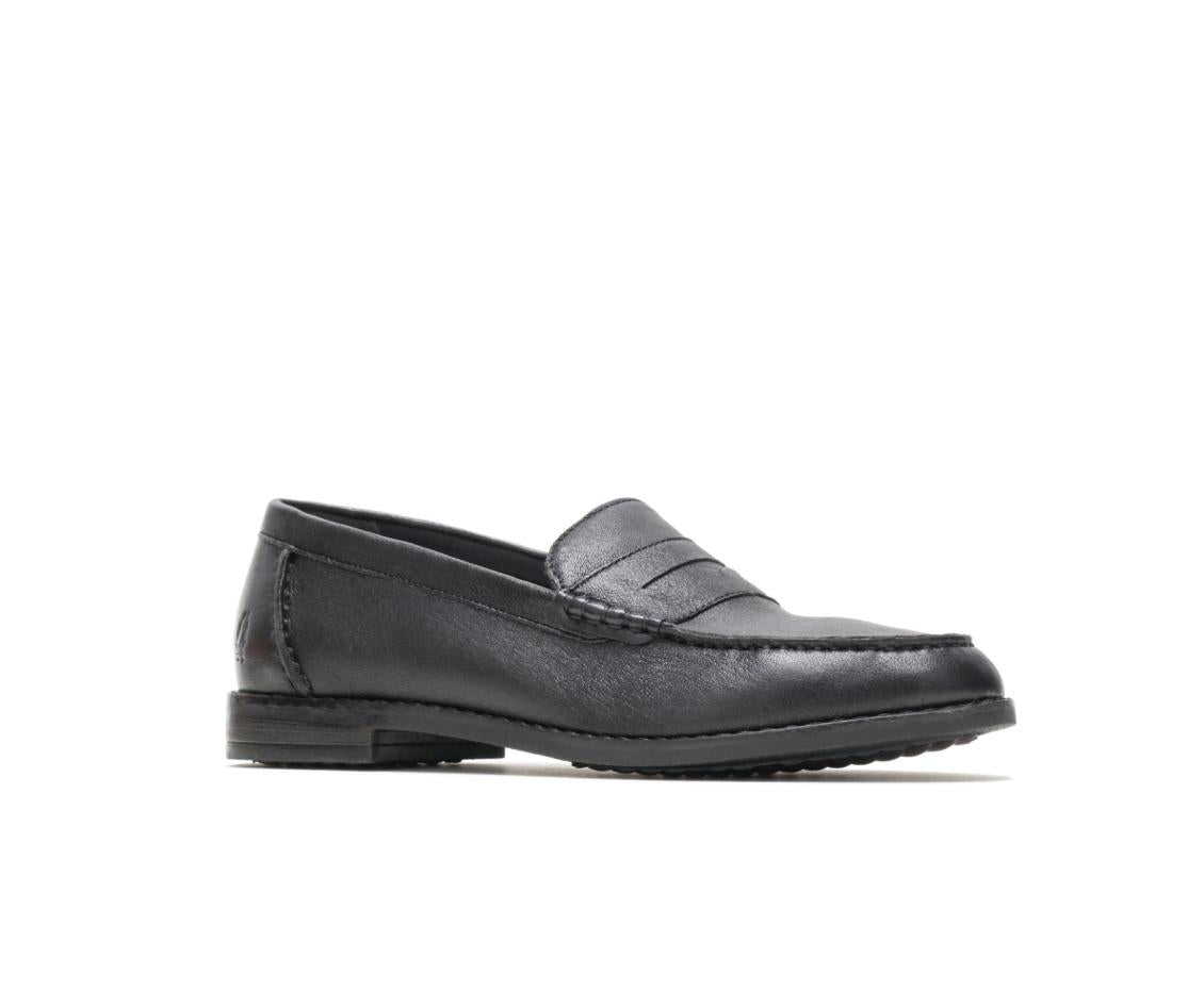 Women Loafers | Hush Puppies Wren Loafer Perfect Fit Black Leather