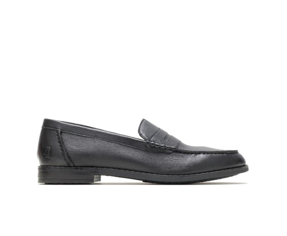 Women Loafers | Hush Puppies Wren Loafer Perfect Fit Black Leather