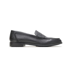 Women Loafers | Hush Puppies Wren Loafer Perfect Fit Black Leather