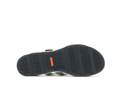 Women Sandals | Hush Puppies Andi Slide Snake Leatherblack