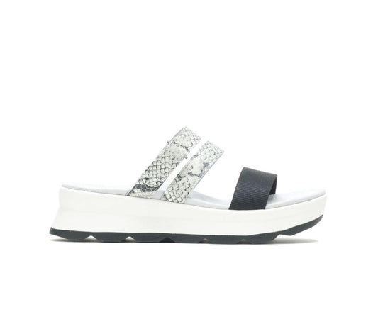 Women Sandals | Hush Puppies Andi Slide Snake Leatherblack