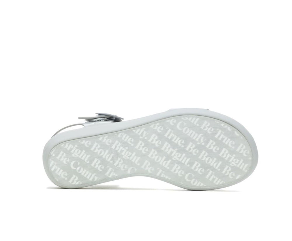 Women Sandals | Hush Puppies Brite Jells Quarter Strap Sandal Vapor Grey