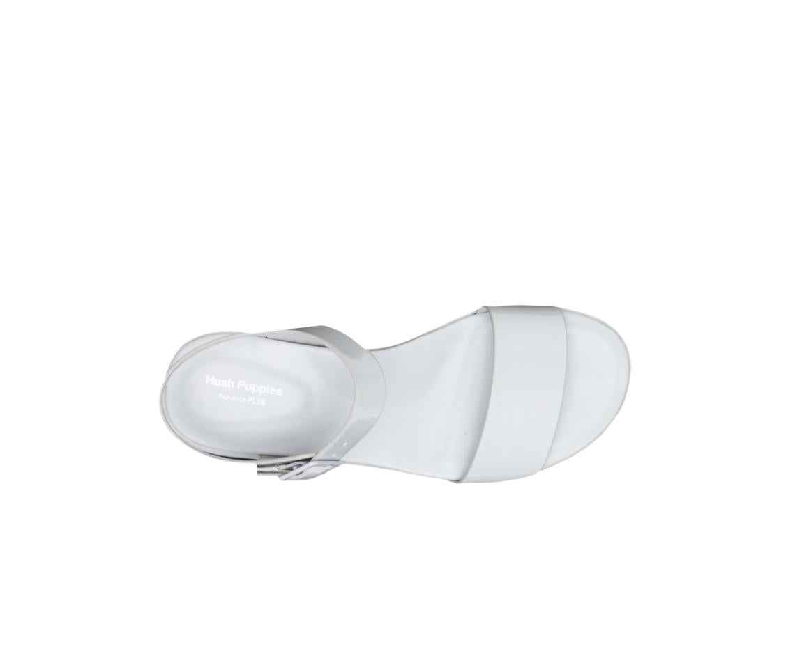 Women Sandals | Hush Puppies Brite Jells Quarter Strap Sandal Vapor Grey