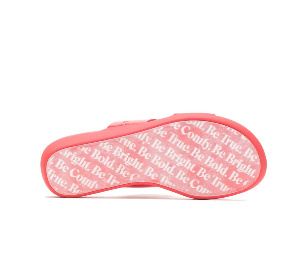 Women Sandals | Hush Puppies Brite Jells Slide Fiesta Red