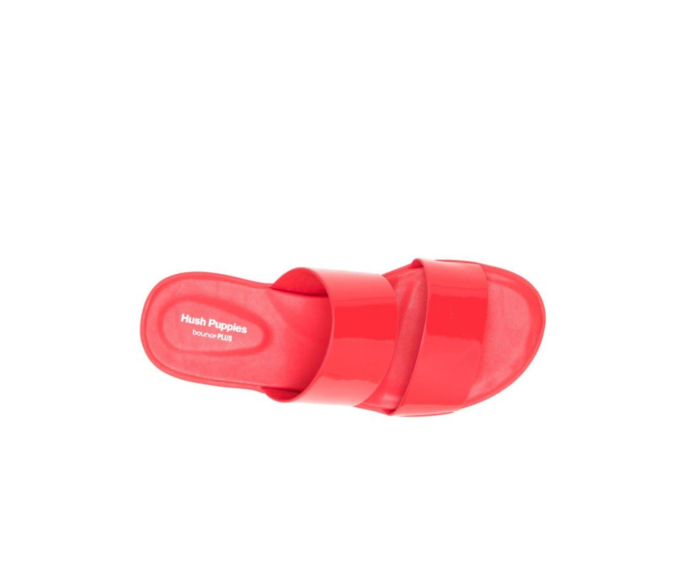Women Sandals | Hush Puppies Brite Jells Slide Fiesta Red