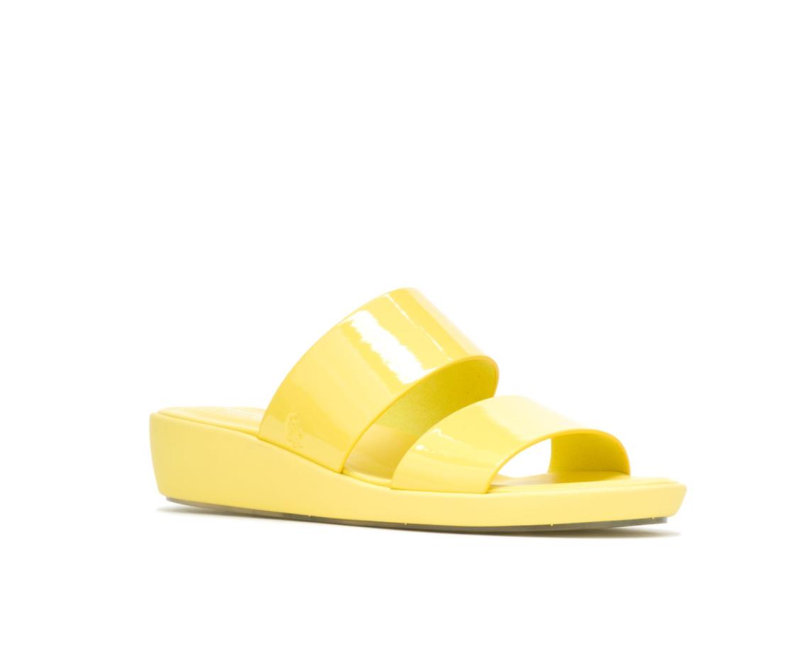 Women Sandals | Hush Puppies Brite Jells Slide Sun Yellow