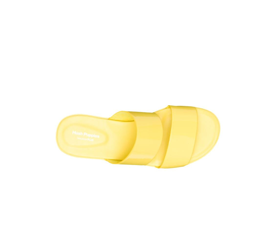Women Sandals | Hush Puppies Brite Jells Slide Sun Yellow
