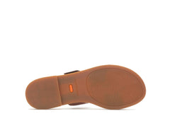 Women Sandals | Hush Puppies Lilly 2 Band Slide Cognac Nubuck