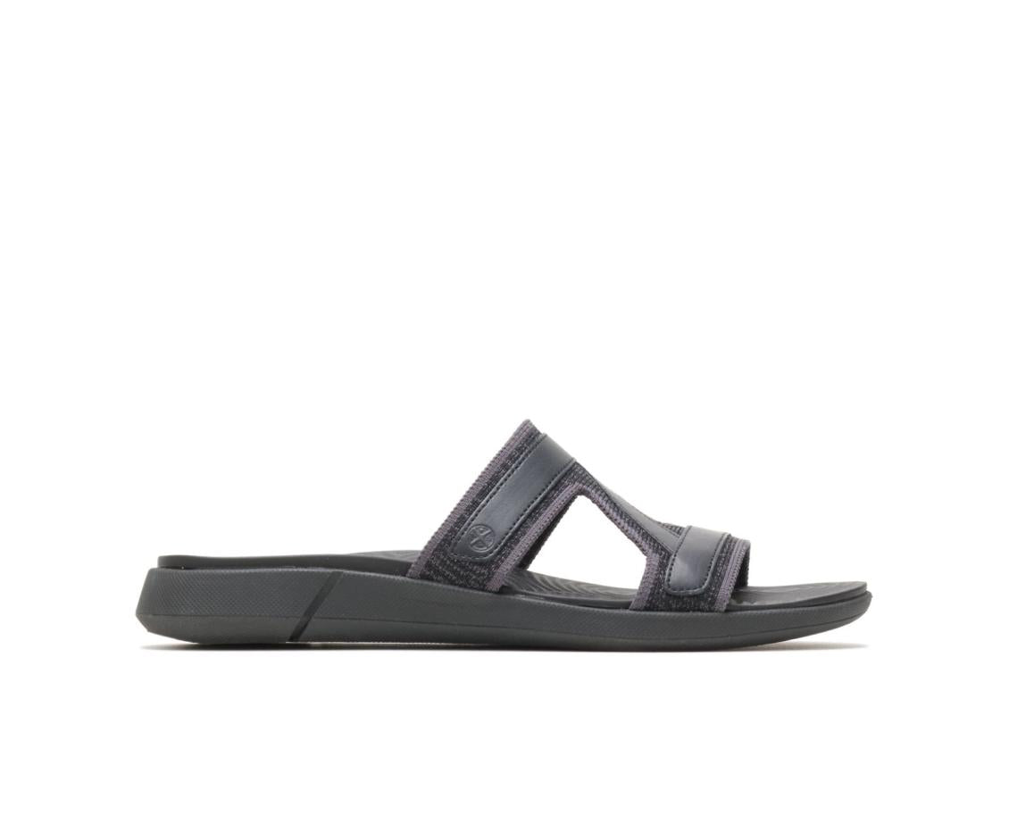Women Sandals | Hush Puppies Willa Knit Slide Black Knit