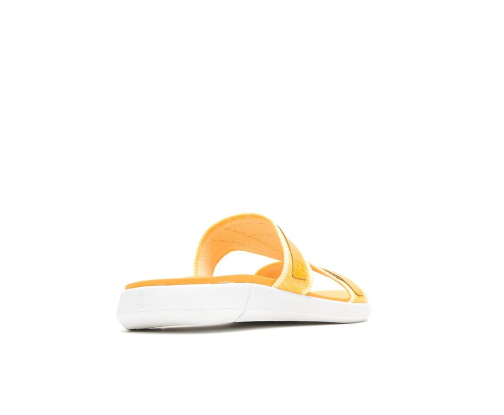 Women Sandals | Hush Puppies Willa Knit Slide Goldenrod Leather