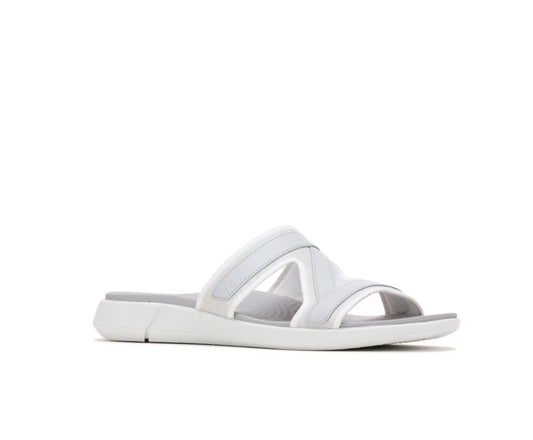 Women Sandals | Hush Puppies Willa Knit Slide Vapor Grey Knit