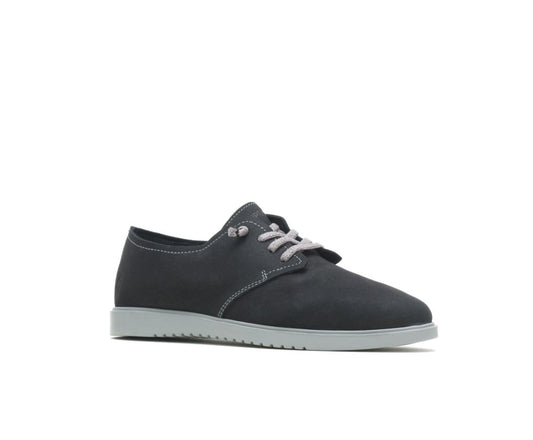 Women Sneakers | Hush Puppies Everyday Lace Up Black Nubuck