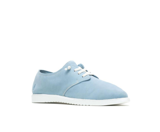 Women Sneakers | Hush Puppies Everyday Lace Up Blue Dusk Nubuck
