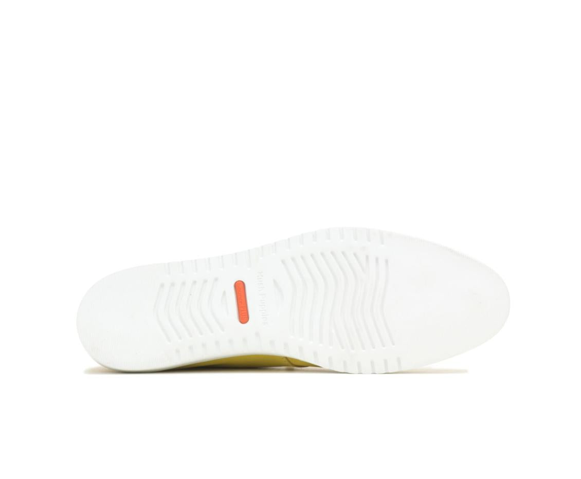 Women Sneakers | Hush Puppies Everyday Lace Up Sun Yellow Nubuck