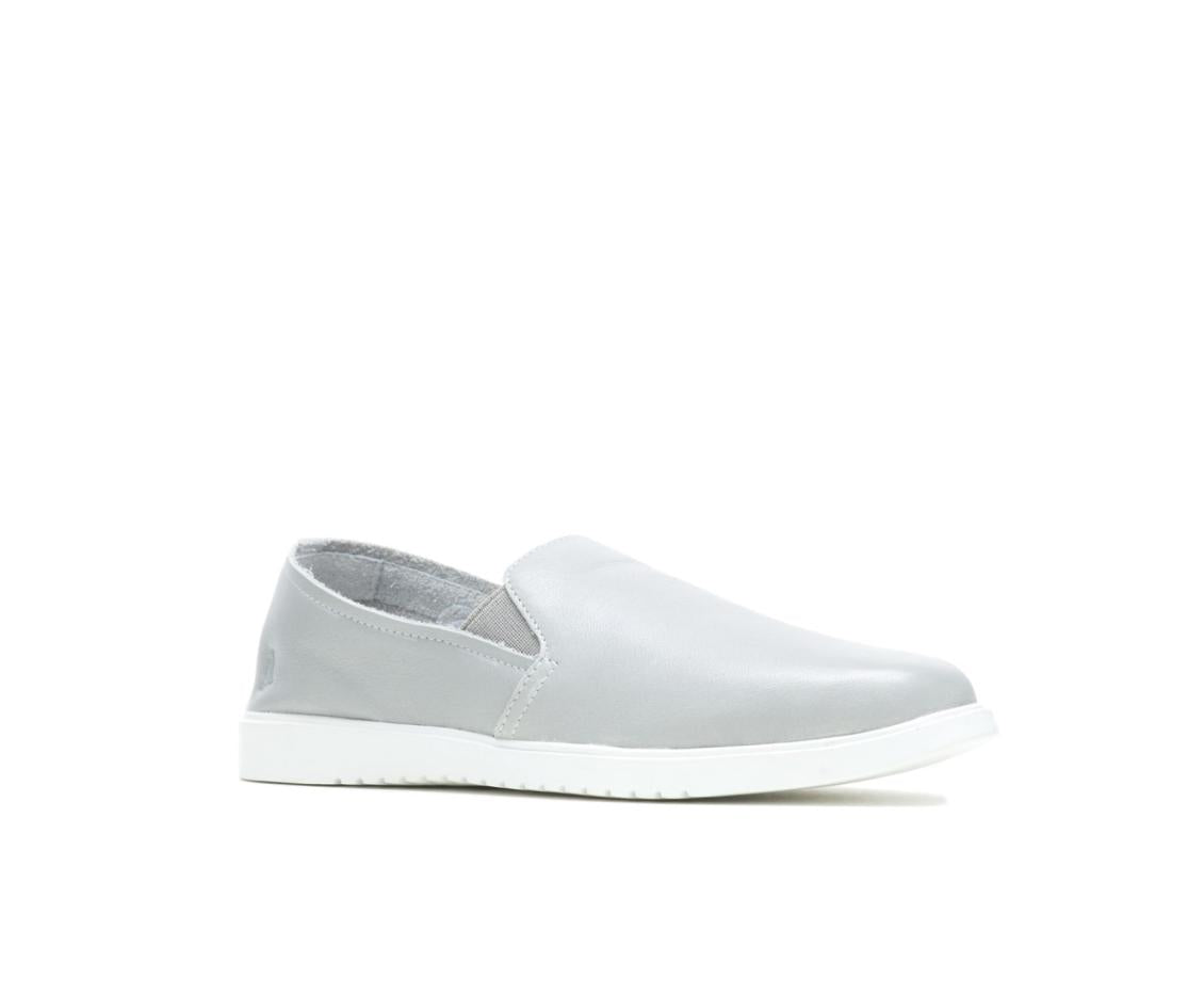 Women Sneakers | Hush Puppies Everyday Slip-On Vapor Grey Leather