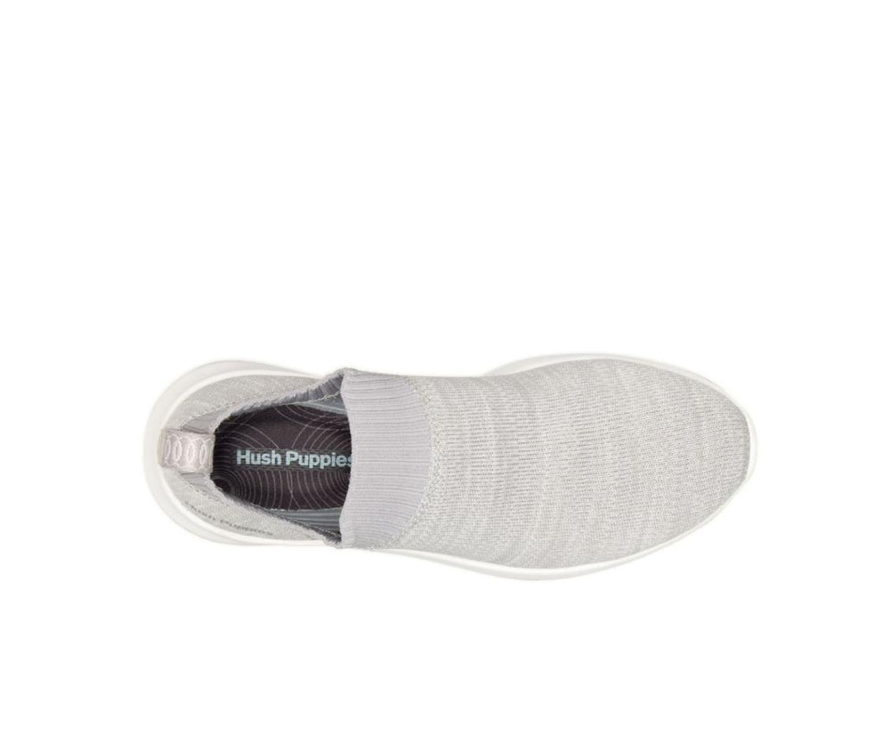 Women Sneakers | Hush Puppies Free Cool Grey Knit