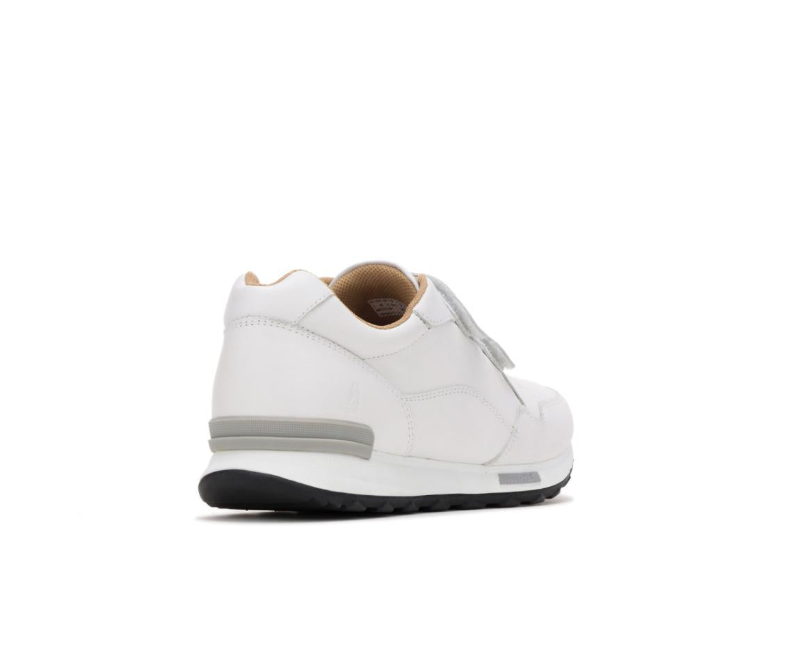 Women Sneakers | Hush Puppies Jenna 2Strap Jogger White Leather