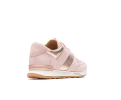 Women Sneakers | Hush Puppies Jenna Jogger Pale Rose Leather