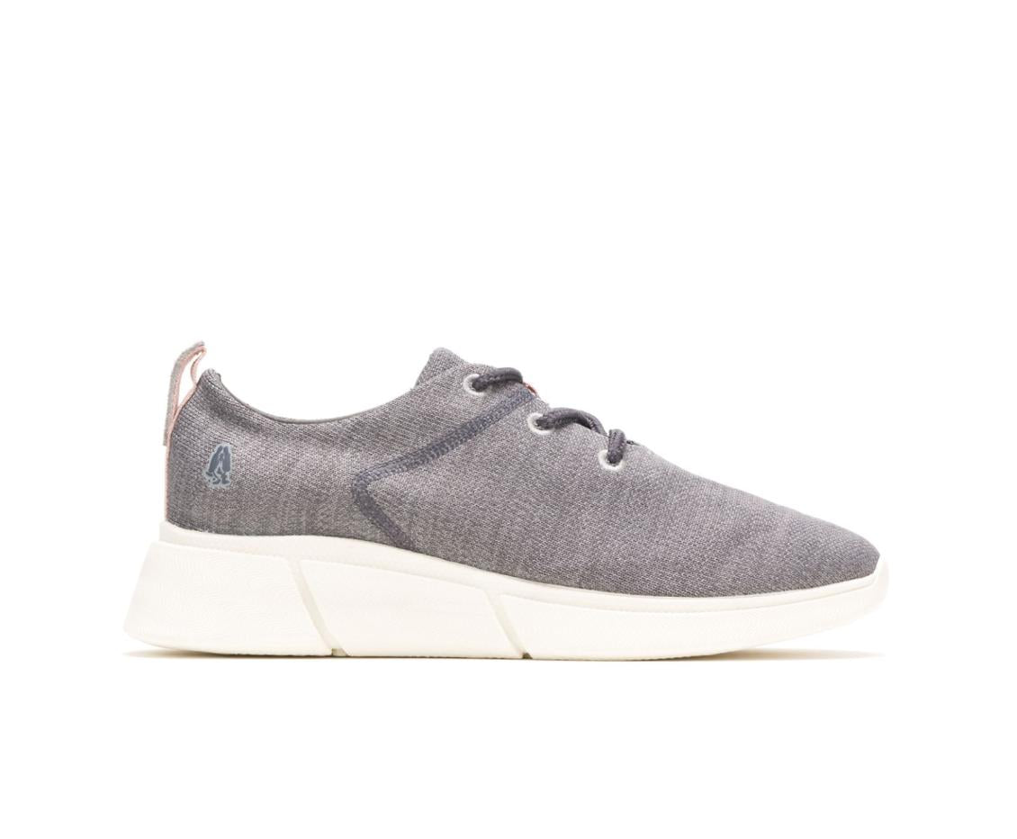Women Sneakers | Hush Puppies Makenna Lace Up Grey Multi Heathered