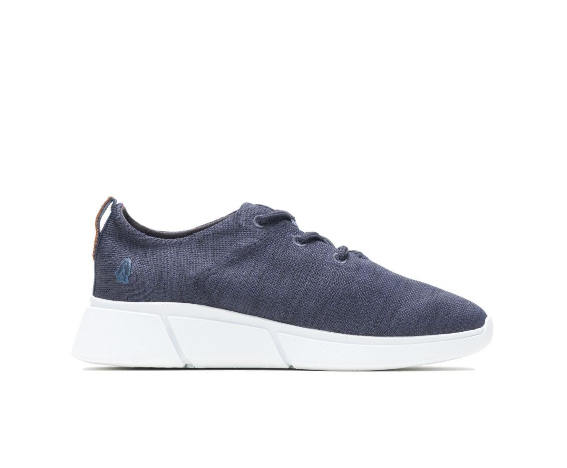 Women Sneakers | Hush Puppies Makenna Lace Up Navy Heathered