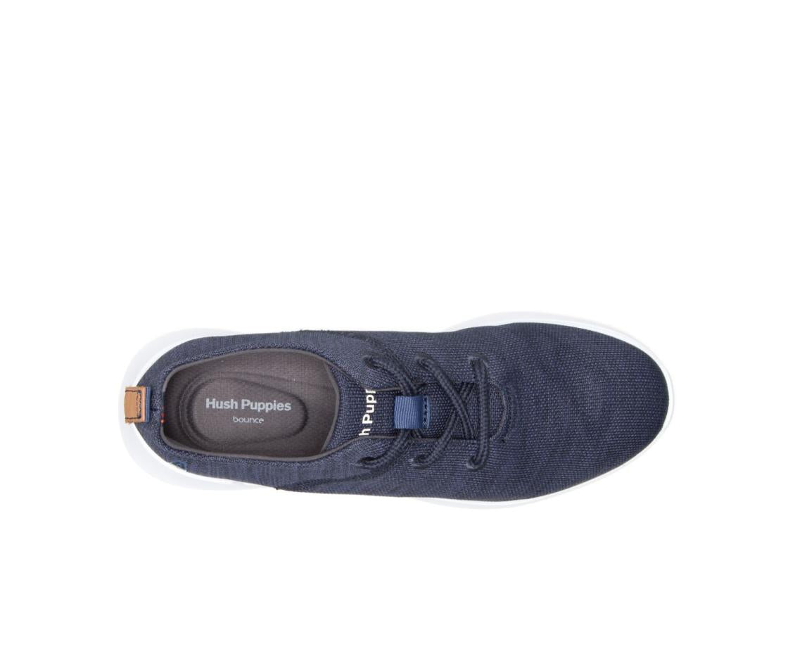Women Sneakers | Hush Puppies Makenna Lace Up Navy Heathered