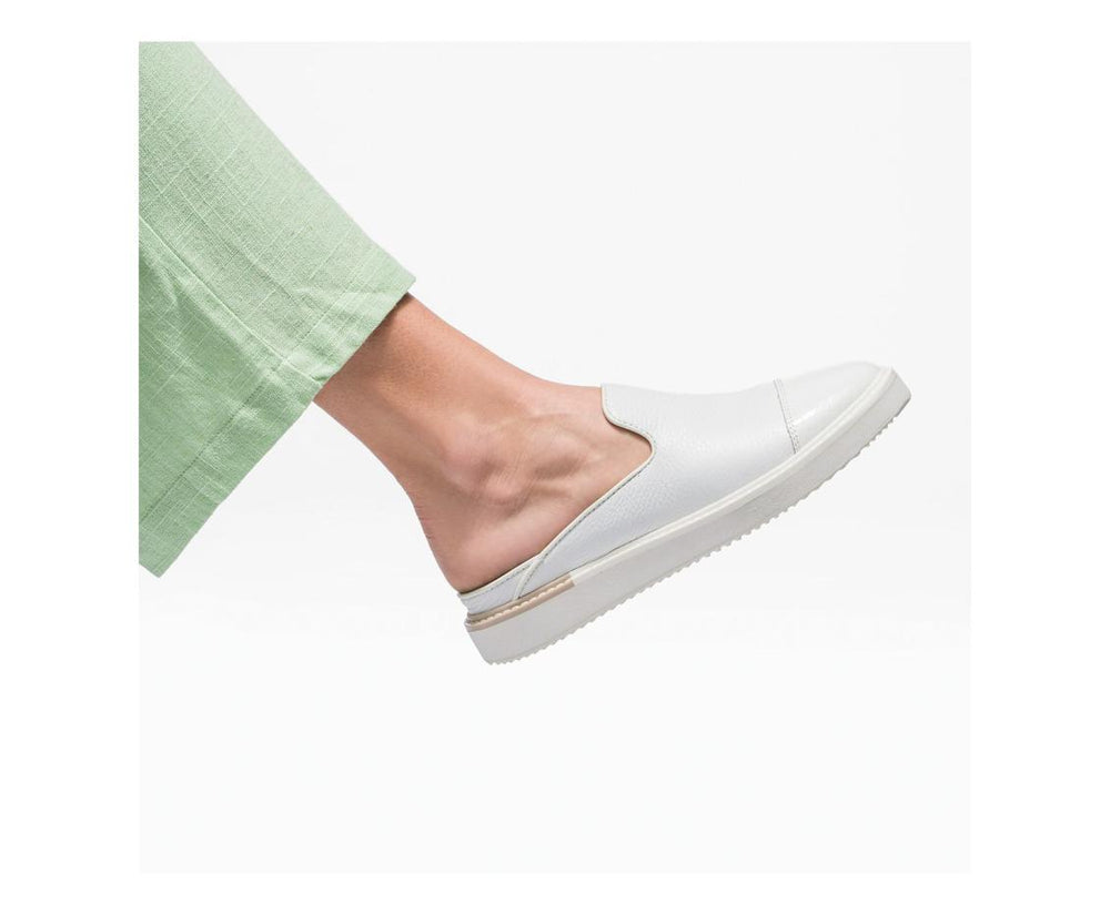 Women Sneakers | Hush Puppies Sabine Mule Zebra Calf Hair