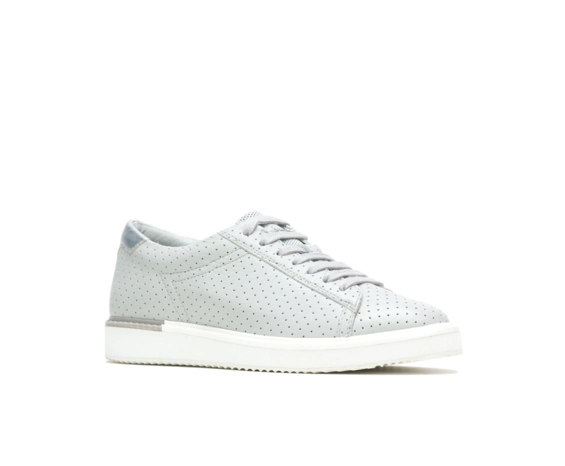Women Sneakers | Hush Puppies Sabine Sneaker Vapor Grey Perf Leather