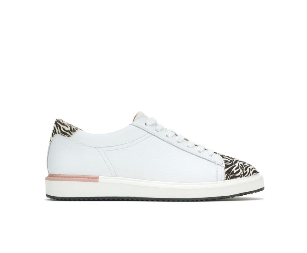 Women Sneakers | Hush Puppies Sabine Sneaker White Leatherzebra