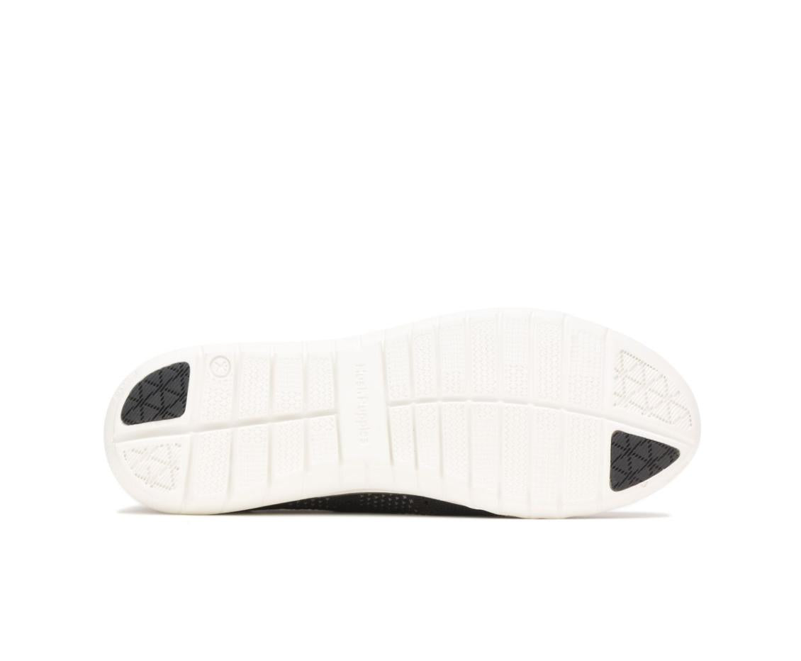 Women Sneakers | Hush Puppies Tricia Wingtip Knit Black Knit