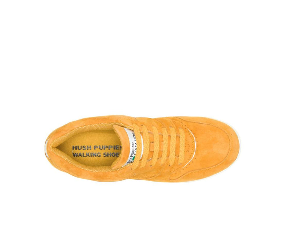 Women Sneakers | Hush Puppies Upbeat Golden Sun Suede