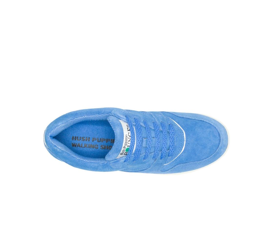 Women Sneakers | Hush Puppies Upbeat Sky Blue Suede