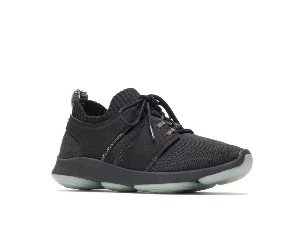 Women Sneakers | Hush Puppies World Black Knit