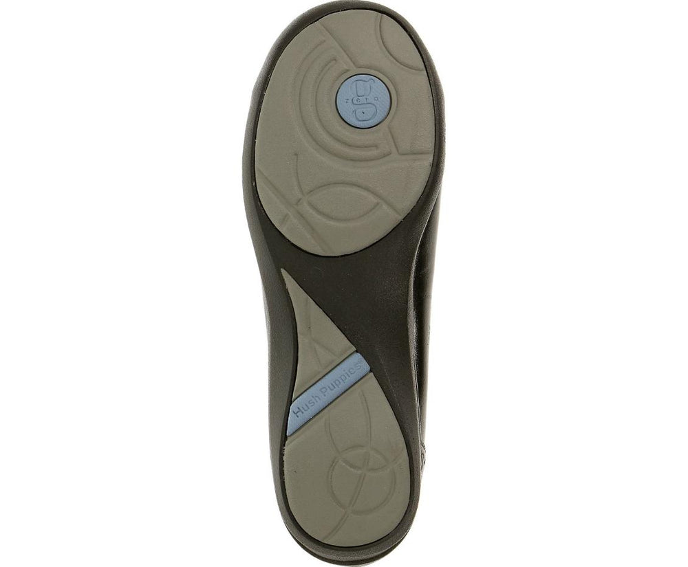 Women Walking Shoes | Hush Puppies Burlesque Black Leather