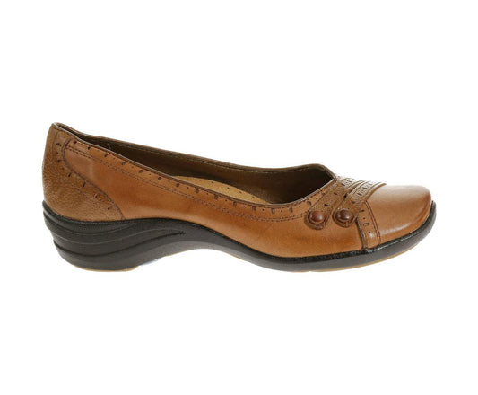 Women Walking Shoes | Hush Puppies Burlesque Tan Leather