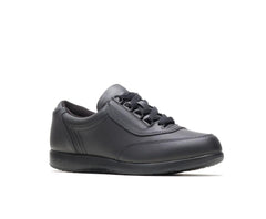 Women Walking Shoes | Hush Puppies Classic Walker Black Leather