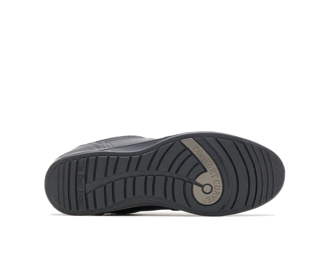 Women Walking Shoes | Hush Puppies Classic Walker Black Leather