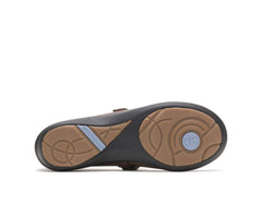 Women Walking Shoes | Hush Puppies Epic Mary Jane Dark Brown Leather