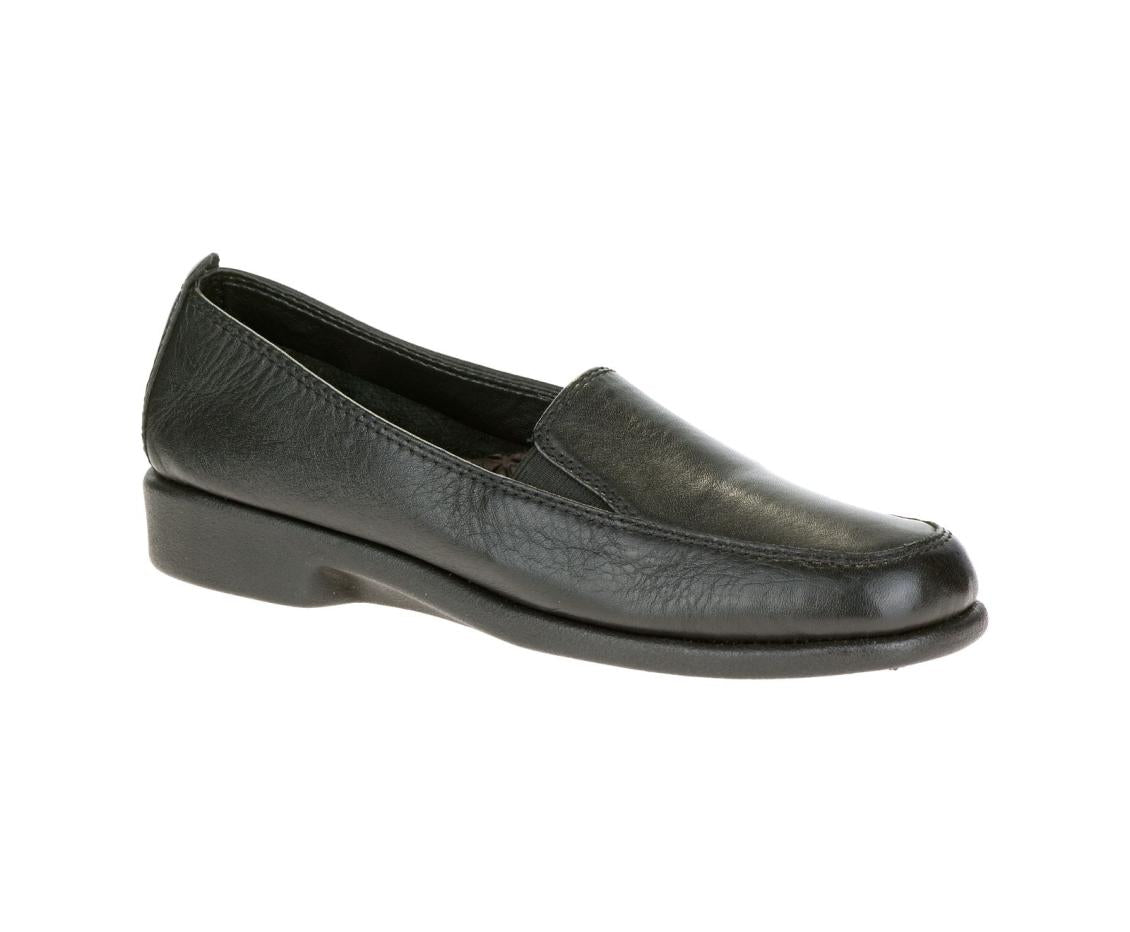 Women Walking Shoes | Hush Puppies Heaven Black Leather